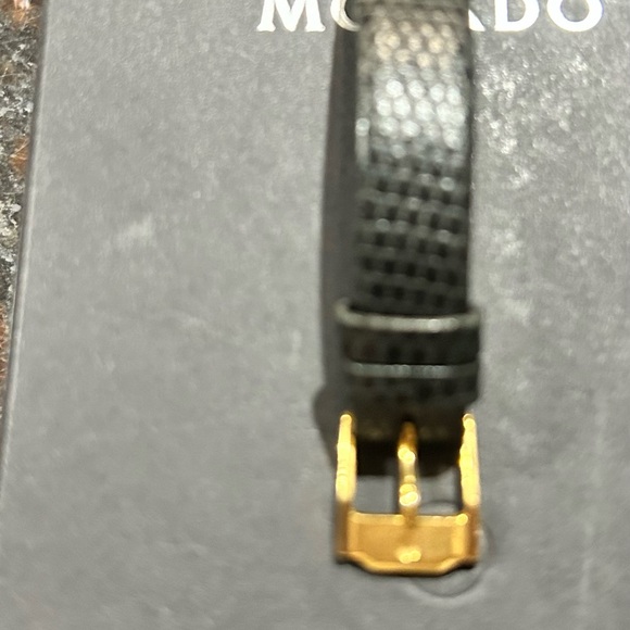 Movado Gold and Black Watch - Picture 4 of 6